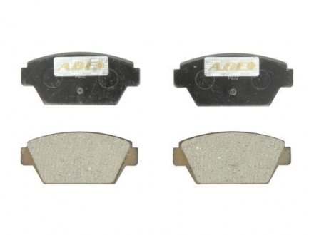 Дисковые тормозные колодки (задние) ABE C25000ABE (фото 1)