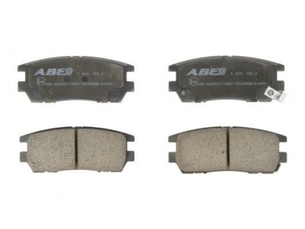 Дисковые тормозные колодки (задние) ABE C25005ABE (фото 1)