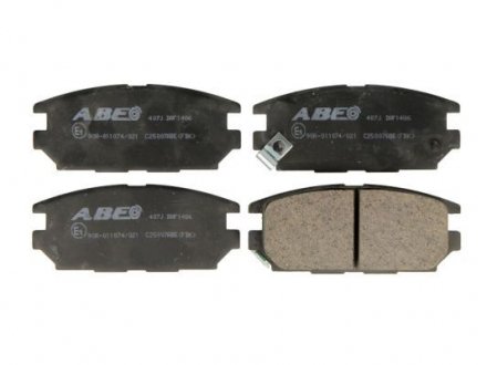 Дисковые тормозные колодки (задние) ABE C25007ABE (фото 1)