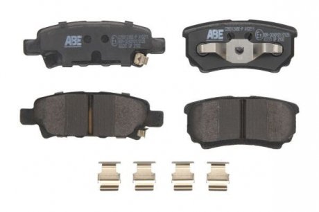 Дисковые тормозные колодки (задние) ABE C25012ABE (фото 1)