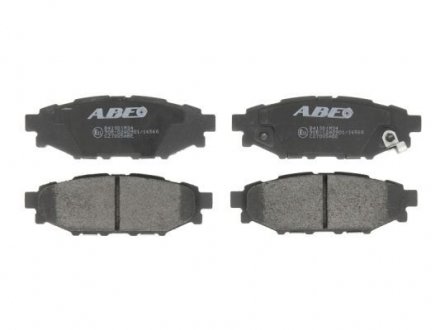 Дисковые тормозные колодки (задние) ABE C27005ABE (фото 1)