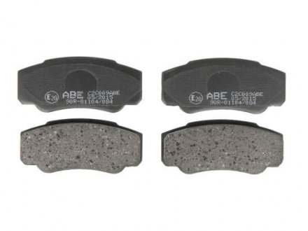 Дисковые тормозные колодки (задние) ABE C2C009ABE (фото 1)