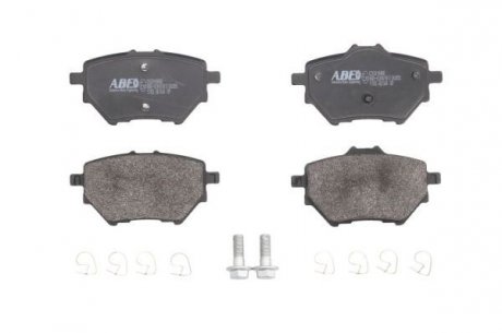 Дисковые тормозные колодки (задние) ABE C2C016ABE (фото 1)