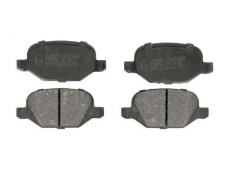 Дисковые тормозные колодки (задние) ABE C2D006ABE (фото 1)