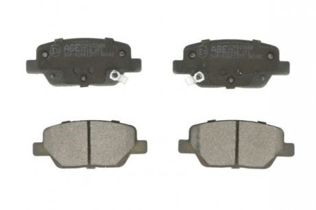 Дисковые тормозные колодки (задние) ABE C2F022ABE (фото 1)