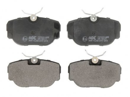 Дисковые тормозные колодки (задние) ABE C2I001ABE (фото 1)