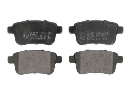 Дисковые тормозные колодки (задние) ABE C2R012ABE (фото 1)