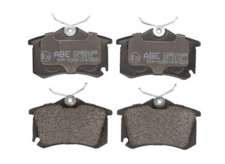 Дисковые тормозные колодки (задние) ABE C2W026ABE (фото 1)