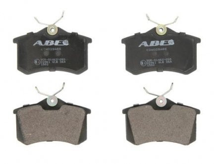 Дискові гальмівні колодки (задні) ABE C2W028ABE (фото 1)