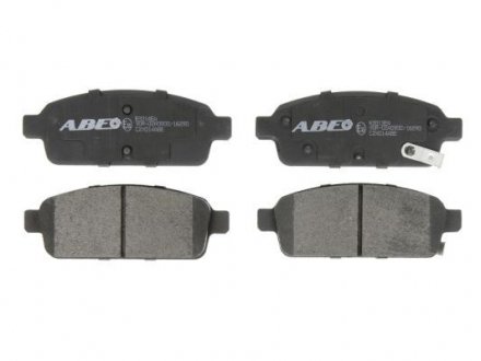 Дисковые тормозные колодки (задние) ABE C2X014ABE (фото 1)