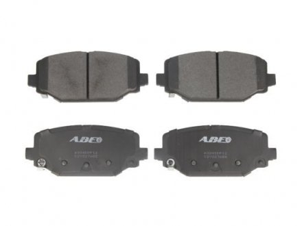 Дисковые тормозные колодки (задние) ABE C2Y027ABE (фото 1)