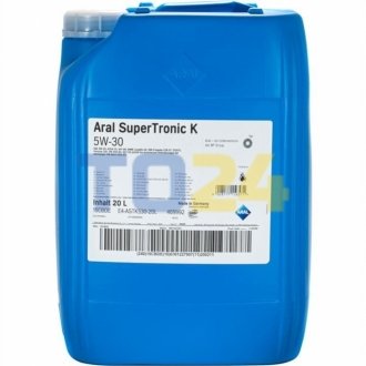 Масло двигателя, ARAL Super Tronic K 5W-30 20L 15DBC5