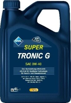 Aral SuperTronic G 0W-40 4Lx4 15F45E