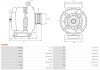 Генератор VA 12V-150A-6gr, EG15T026 As-pl A3689S (фото 5)