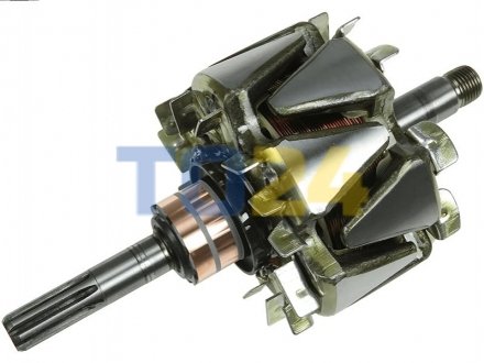 Ротор генератора MD 12V-110A, (104.0*207.0), до JA1804,AF111382 As-pl AR3016 (фото 1)
