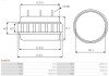 Статор генератора VA-12V-90A,CG236099 As-pl AS3057S (фото 2)