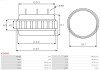 Статор генератора MI-24V-40A, do A5112 As-pl AS5080S (фото 2)