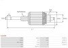 Якiр стартера ND-24V, do S6225S As-pl SA6038S (фото 2)