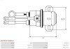 Втягуюче реле MI-12V, U001X15672 As-pl SS5296(MITSUBISHI) (фото 4)