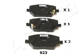 Комплект тормозных колодок переднего.. Fiat 500X Jeep Compass, Renegade 1.0-2.0D 07.14- 50-09-923