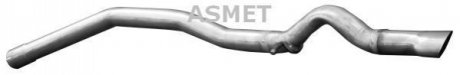 Выхлопная труба Asmet 01.068 (фото 1)