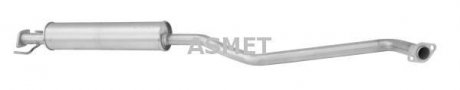 Передній глушник,випускна сист Asmet 05.108 (фото 1)
