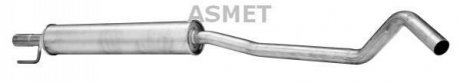 Передній глушник,випускна сист Asmet 05.153 (фото 1)