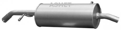 Глушитель (задняя часть) Asmet 09.048 (фото 1)