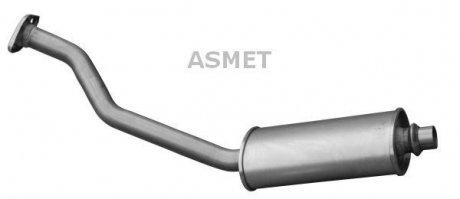 Передний глушитель, выпускная сист Asmet 09.097 (фото 1)