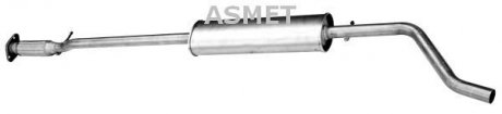 Передній глушник,випускна сист Asmet 16.050 (фото 1)