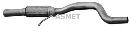 Выхлопная труба Asmet 16.078 (фото 1)
