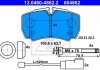 Дисковые тормозные колодки (задние) ATE 13.0460-4862.2 (фото 1)