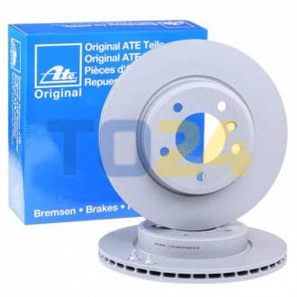 Гальмівний диск (передній) ATE 24012201601 (фото 1)