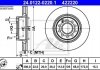 Гальмівний диск (задній) ATE 24.0122-0220.1 (фото 1)
