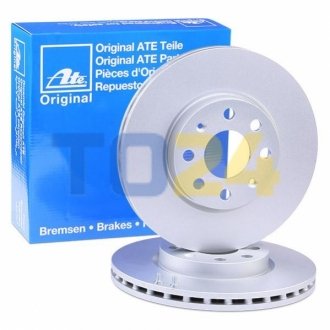 Тормозной диск (передний) ATE 24012202311 (фото 1)