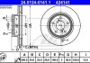 Тормозной диск (передний) ATE 24.0124-0141.1 (фото 1)