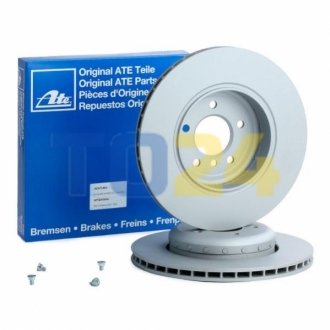 Тормозной диск (задний) ATE 24.0124-0201.2 (фото 1)