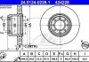 Тормозной диск (задний) ATE 24.0124-0228.1 (фото 1)