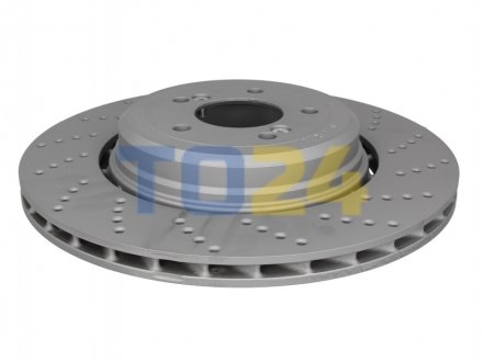 Тормозной диск (задний) ATE 24.0124-0234.2 (фото 1)