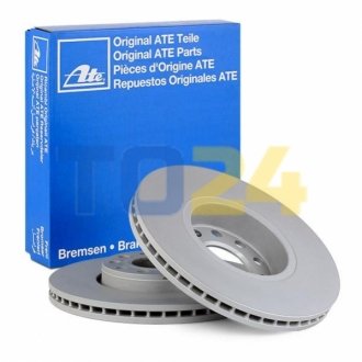 Тормозной диск (передний) ATE 24012501711 (фото 1)
