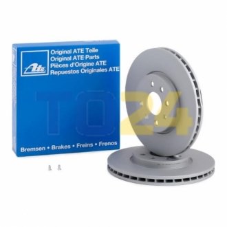 Тормозной диск (передний) ATE 24012501981 (фото 1)