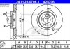 Гальмівний диск (передній) ATE 24.0125-0706.1 (фото 1)