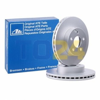 Тормозной диск (передний) ATE 24.0128-0155.1 (фото 1)