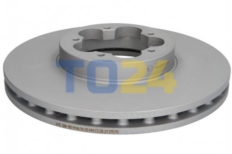 Тормозной диск (передний) ATE 24.0128-0157.1 (фото 1)