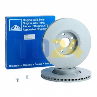 Тормозной диск (передний) ATE 24.0128-0162.1 (фото 1)