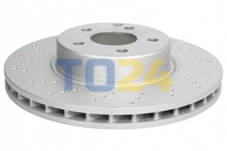 Тормозной диск (передний) ATE 24.0128-0163.1 (фото 1)