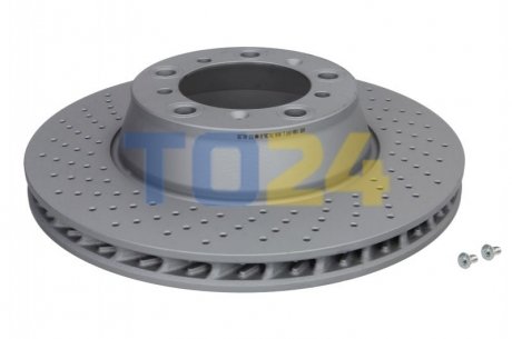 Тормозной диск (задний) ATE 24.0128-0197.1 (фото 1)