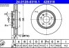 Тормозной диск ATE 24.0128-0318.1 (фото 1)
