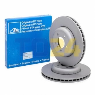 Гальмівний диск (передній) ATE 24.0130-0218.2 (фото 1)