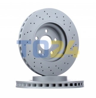 Тормозной диск (передний) ATE 24013002381 (фото 1)